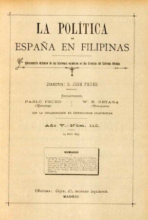 Núm. 110. 23 Abril 1895
