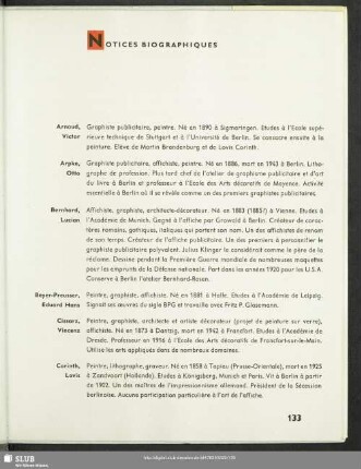 Notices Biographiques
