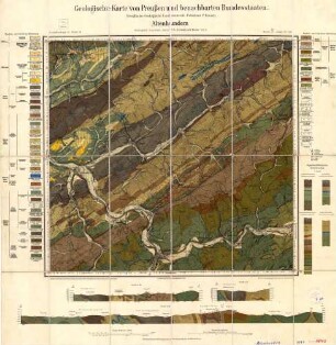 [4814] Altenhundem, Geologische Karte von Preußen und benachbarten Bundesstaaten