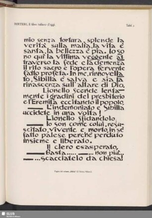 Tafel 3: Bertieri, Il libro italiano d'oggi