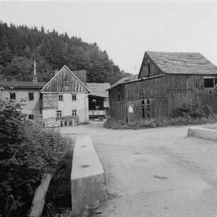 Werda. Jahnsmühle (Ersterwähnung 1224, bezeichnet 1802). Straßenansicht
