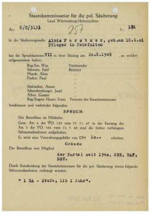 Forstner, Alois