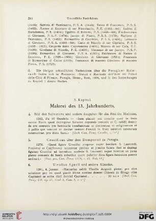 2. Kapitel: Malerei des 13. Jahrhunderts
