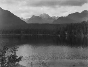 Czorbersee : Blick über den Czorbersee in der Hohen Tarta.