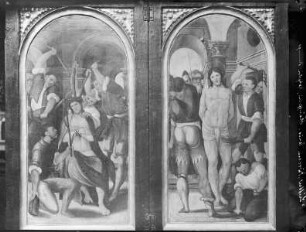 Verhöhnung und Geißelung Christi
