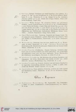 Glas- Fayence (Nr. 21-78)