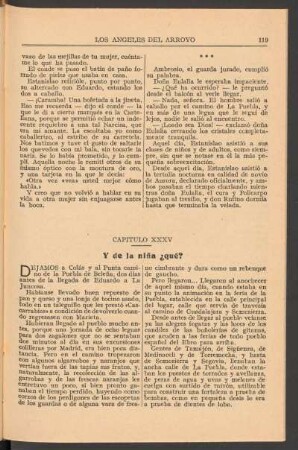 Capítulo XXXV : Y de la niña ¿qué?