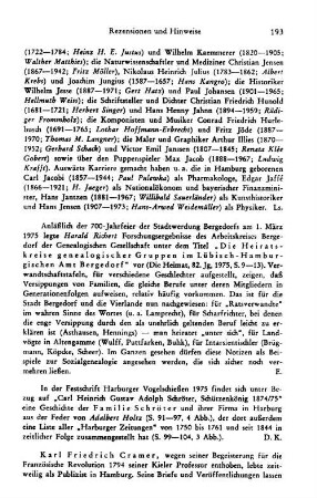Neue deutsche Biographie, Bd. 10, Hufeland - Kaffsack : Berlin, 1974