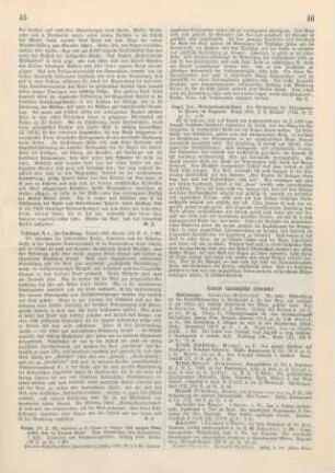 45-46 [Rezension] Suppe, Ludwig Eduard, Laß meinen Gang gewiß sein in deinem Wort!