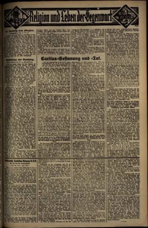 Vierte Ausgabe vom Sonntag, den 21. September 1930.