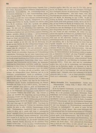 90-92 [Rezension] Müller-Freienfels, Richard, Irrationalismus