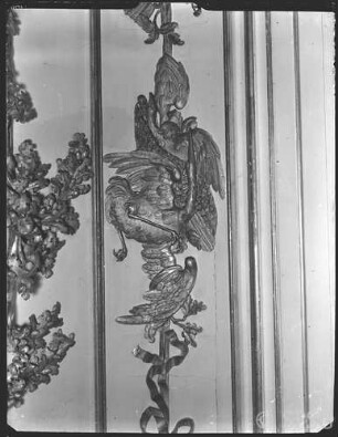 Potsdam, Neues Palais, Oberes Fürstenquartier, Jagdkammer, R.: 259, Detail der Südostecke.
