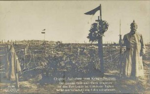 Original Aufnahme vom Kriegsschauplatz.