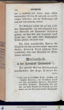 Wiesentheid.