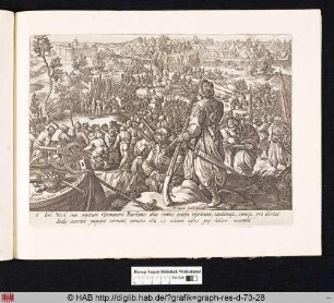 Giovanni de' Medici wird während der Schlacht tödlich verwundet.