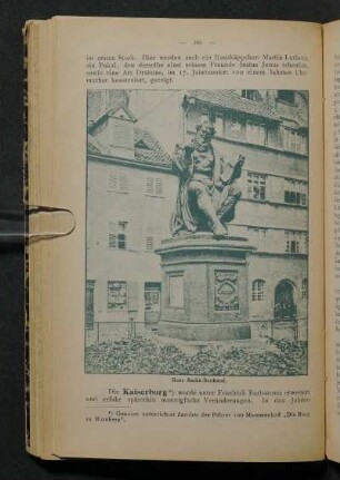 Hans Sachs-Denkmal.