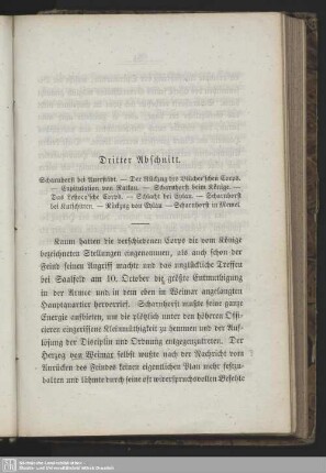 Dritter Abschnitt. Scharnhorst bei Auerstädt ...