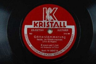Götterdämmerung : Hohio, ihr Gibichsmannen; 2. Teil / (R. Wagner)