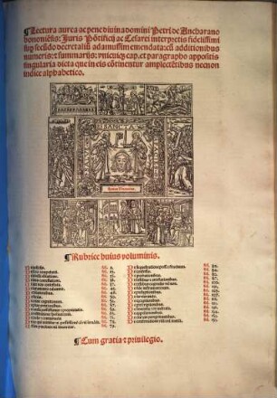 Lectura aurea ... sup secundo decretalium ...