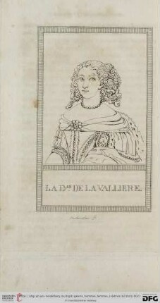 Mme de la Vallière