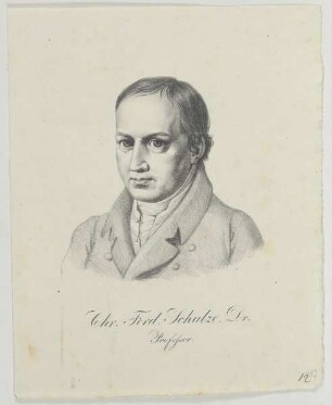 Bildnis des Christian Ferdinand Schulze