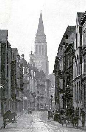Billing, Hermann; Kiel (Schleswig-Holstein); Rathaus - Blick auf den Rathausturm