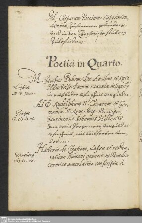 Poetici
