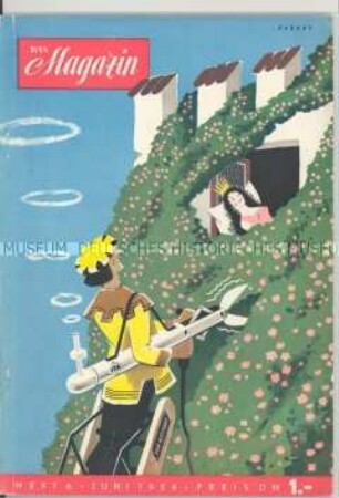 Monatszeitschrift "Das Magazin" u.a über die Wirkung von Kernwaffen
