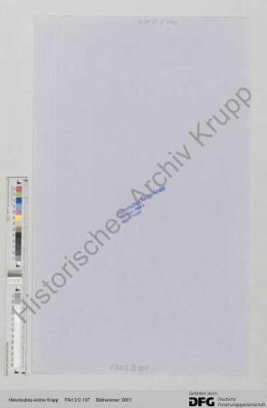Zwei Schreiben von Carl Krupp (Sohn von Hermann Krupp) und ein Schreiben von Bertha Krupp an Alfred Longsdon