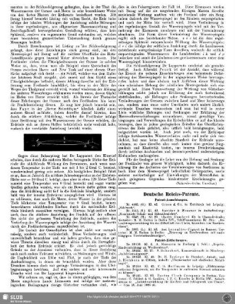 Deutsche Reichs-Patente