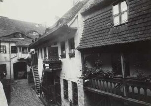 Frankfurt an der Oder, Frankfurter Hof : Frankfurt an der Oder. Alter Frankfurter Hof. Hofansicht