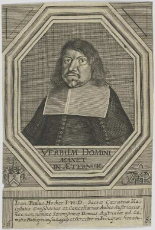 Bildnis des Ioan Paulus Hocher
