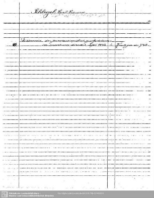 Schlegel, Carl Eduard: Schlegel, Carl Eduard
