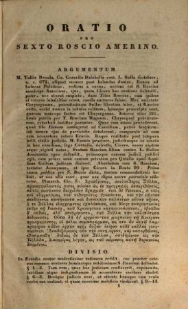 Orationes pro Sexto Roscio, pro lege Manilia, in Catilinam, pro Archia poeta, pro Milone, pro Marcello ...