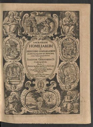 1: Sacrarum Homiliarum In Pericopas Evangeliorum Dominicalium Et Praecipuorum Totius Anni Festorum