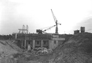 Kraftwerk Ottendorf/Main im Bau