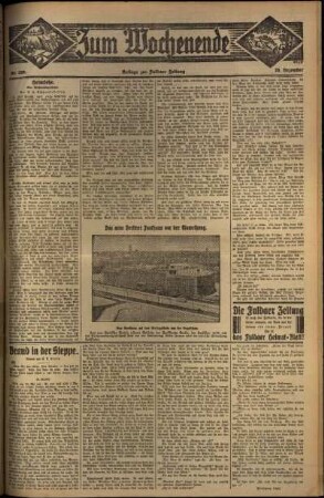 Zweite Ausgabe vom Sonntag, den 28. Dezember 1930.