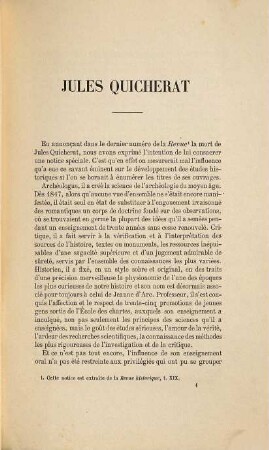 Jules Quicherat : 1814 - 1882