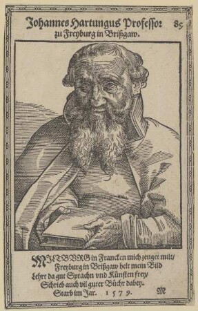 Bildnis des Johannes Hartungus