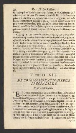 Titulus XII.
