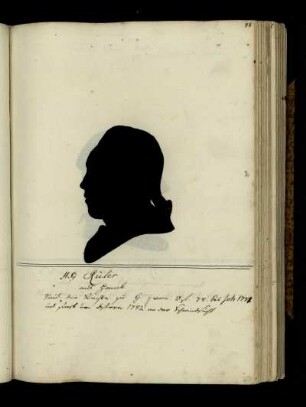H. G. Rüter aus Hamb. Stud. die Rechte zu G. von Ost. 78. bis Joh 1781 und starb um Ostern 1782 an der Schwindsucht.