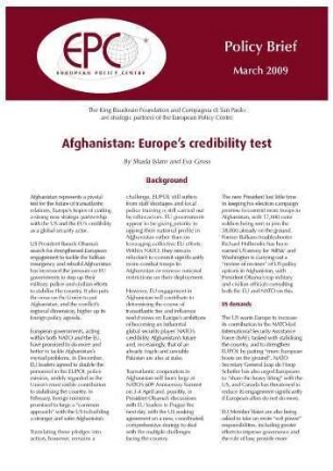 Afghanistan: Europe's credibility test
