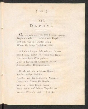 XII. Daphne
