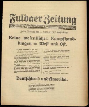 Ausgabe vom Montag, den 05. Februar 1917.