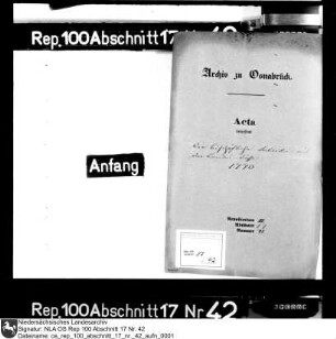 Bischöfliche Subsidie aus der Landeskasse