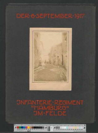 Eingang zur Emilsburg : Stützpunkt in der Stellung des Inf.Regts. "Hamburg"