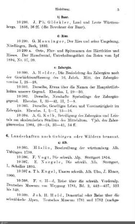 e) Zabergäu
