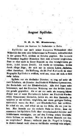 August Spilleke