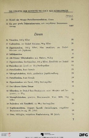 Dosen (Nr. 36-68)