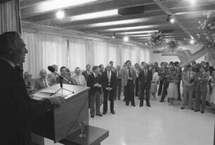 Sport- und Schwimmclub SSC Waldstadt. Neues Begegnungszentrum im Traugott-Bender-Sportpark. Offizielle Einweihung am 27. Juni 1980
